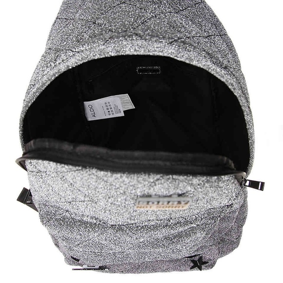 Final Price ❤ Aldo Dark Shimmery Backpack - Picture 3 of 8